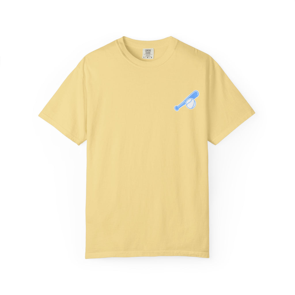 Baseball Mom Era Adult Tee (yellow)