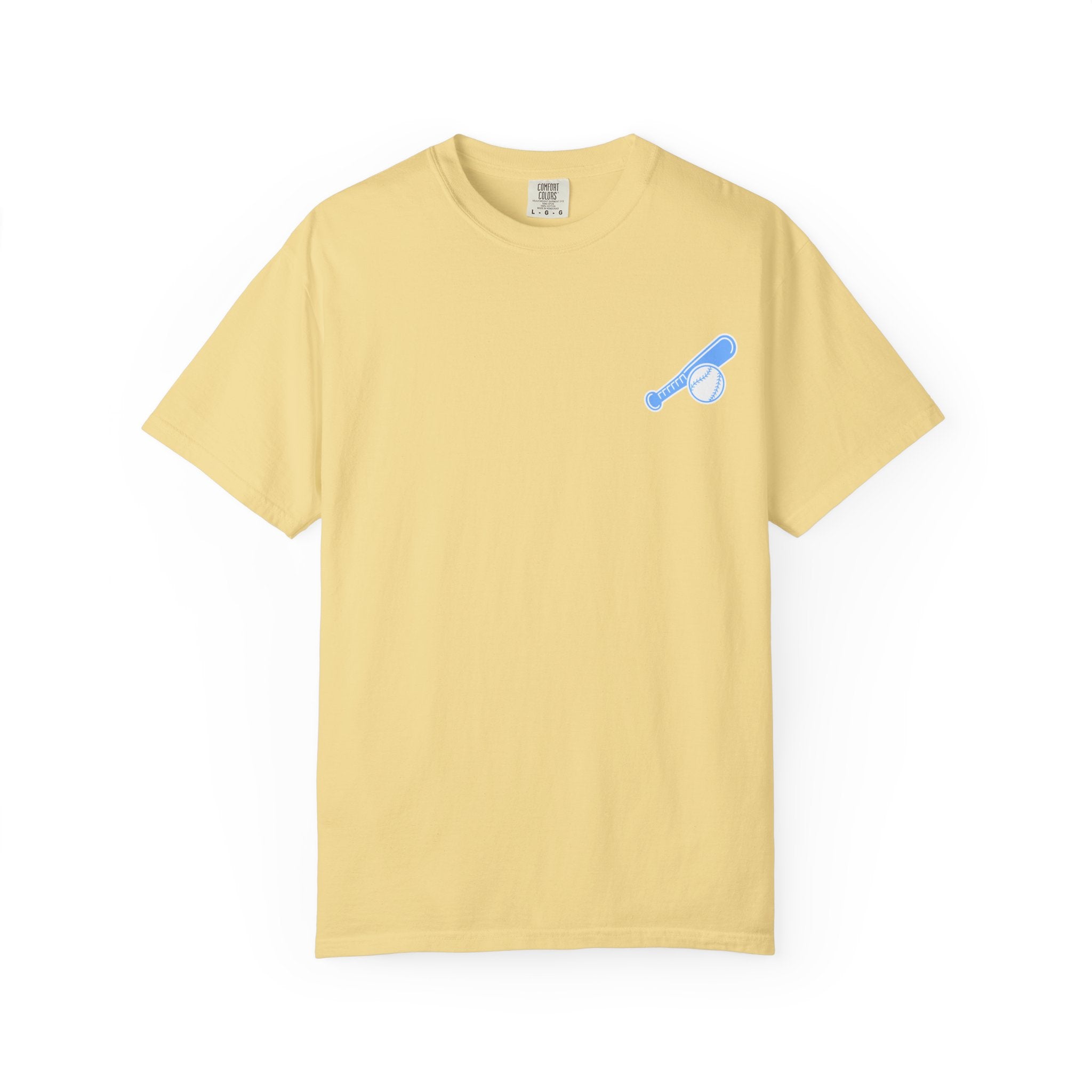 Baseball Mom Era Adult Tee (yellow)
