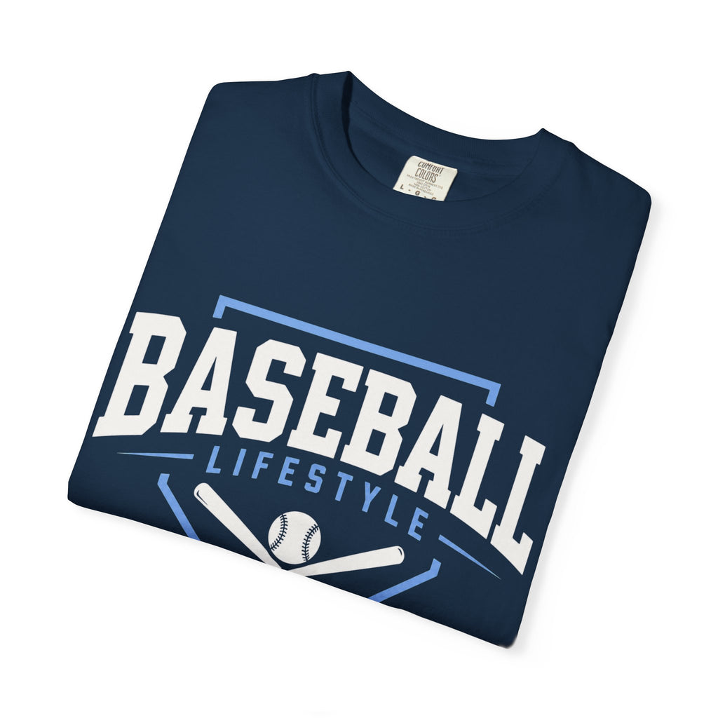 Baseball Lifestyle T-Shirt  Adult (blue)