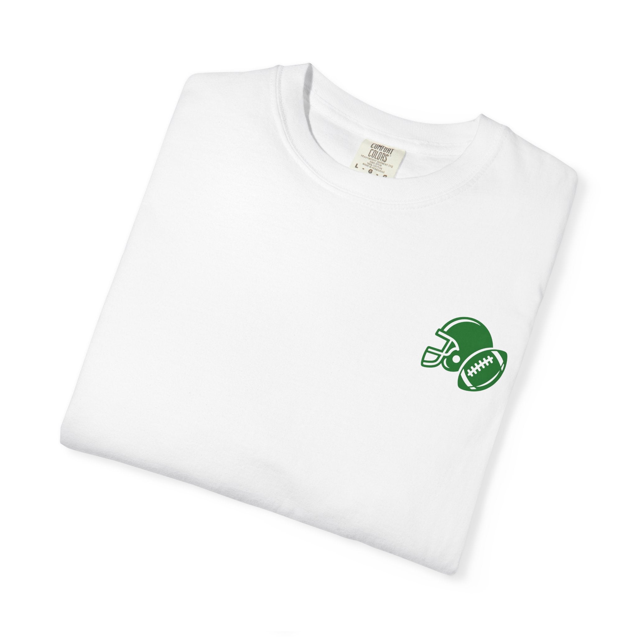 Football Mom Era Adult Tee (green)