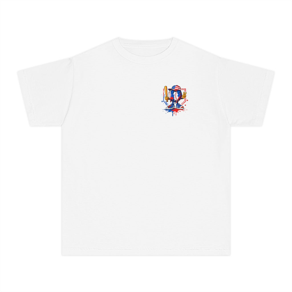American Flag Drip Youth Tee