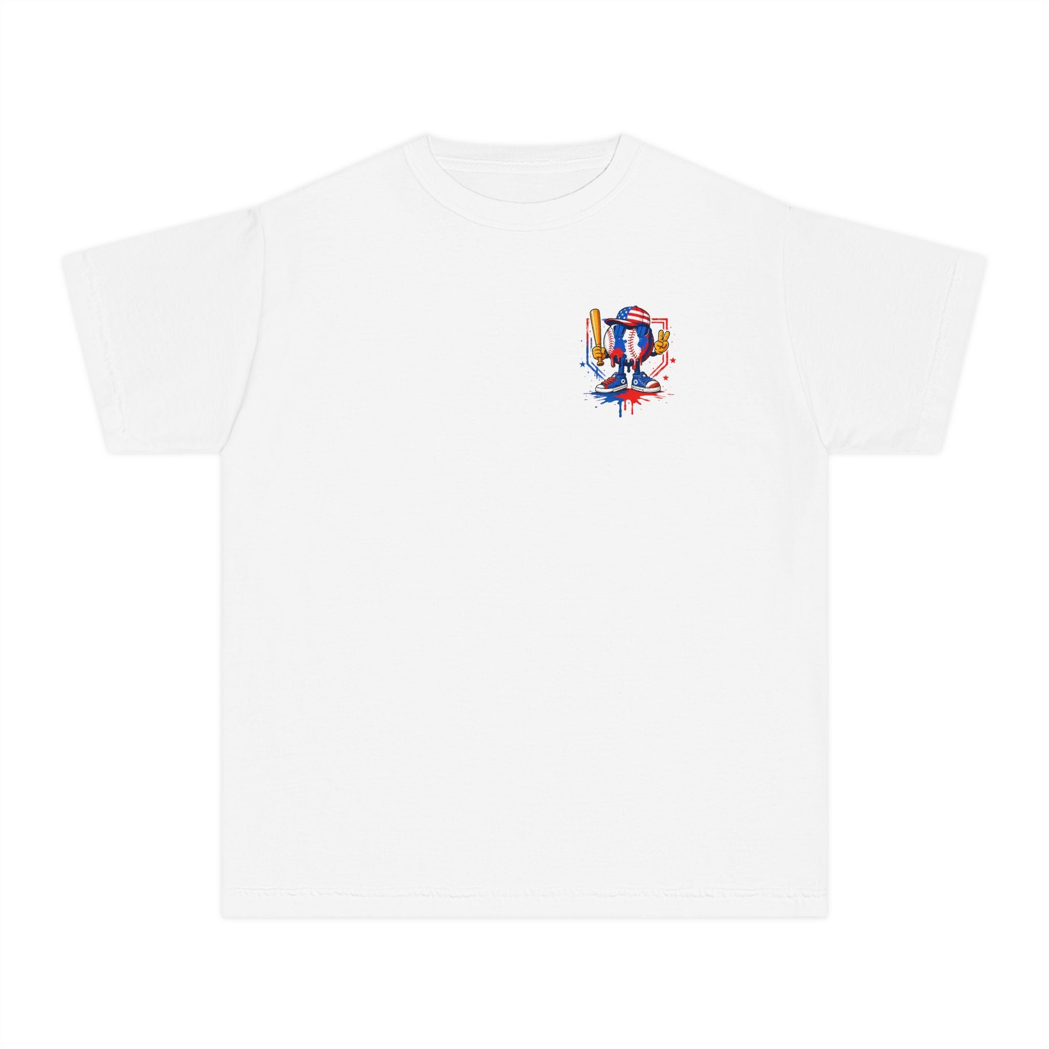 American Flag Drip Youth Tee