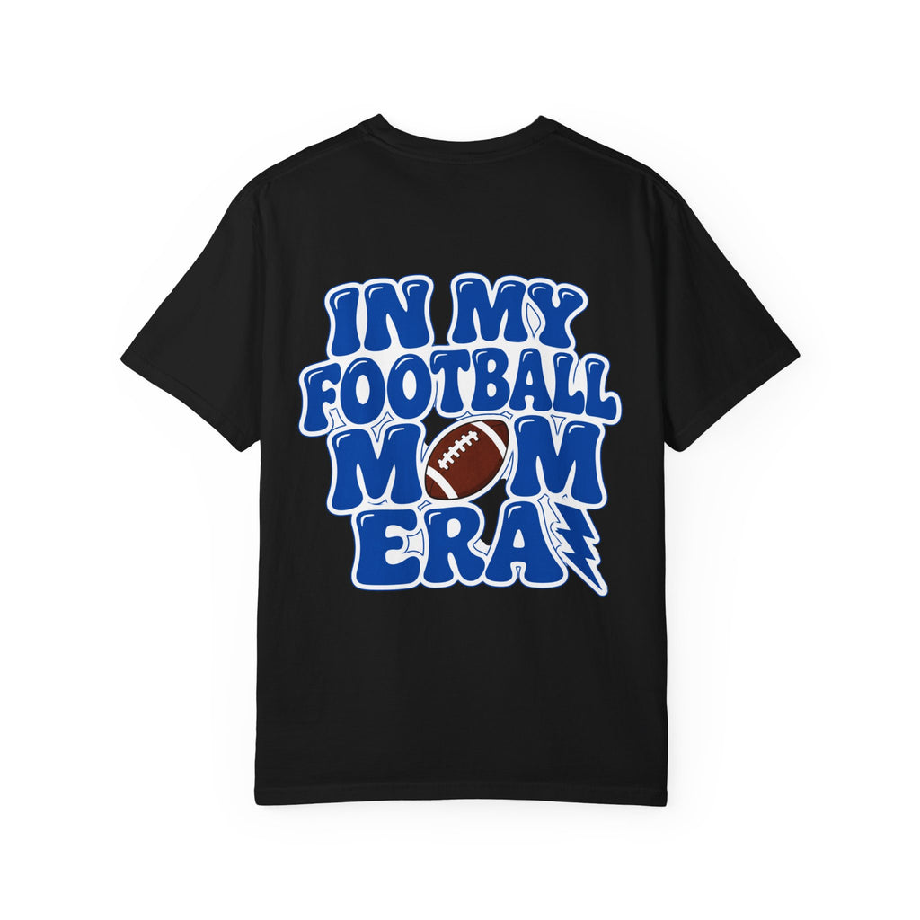 Football Mom Era Adult Tee (blue)