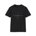 Football Laces Adult Tee (orange)
