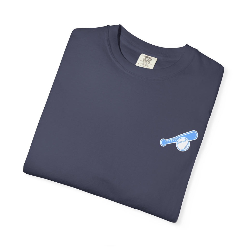 Baseball Mom Era Adult Tee (blue)