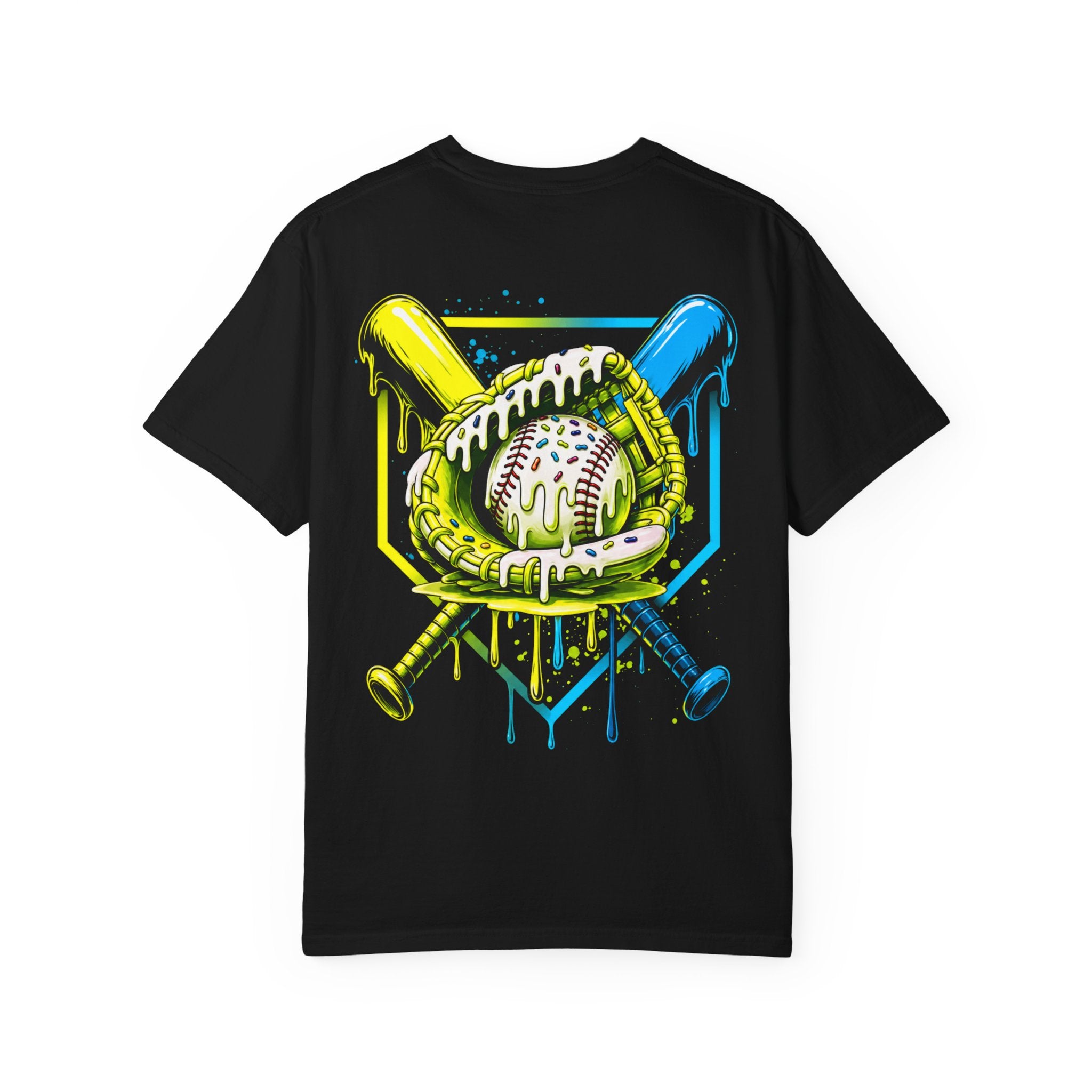 Baseball Drip Adult Tee