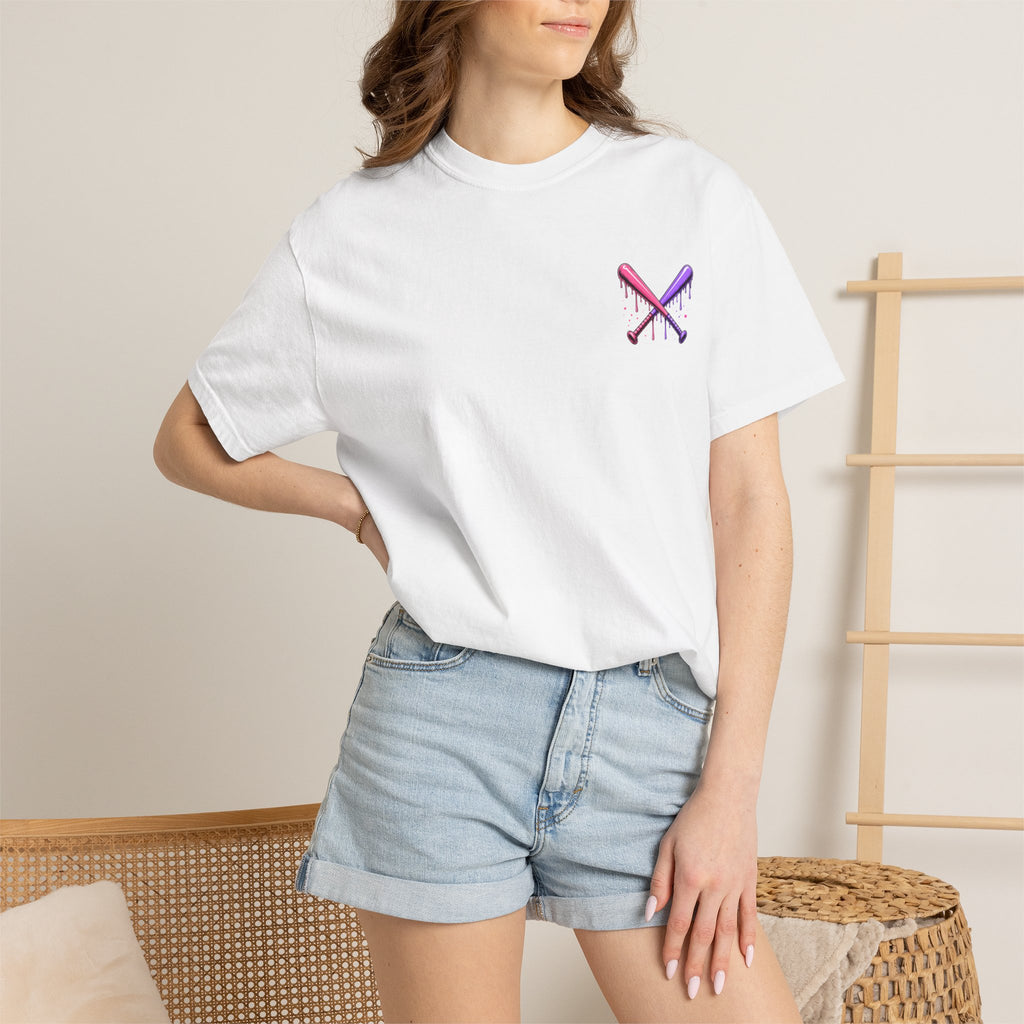 Softball Drip Adult Tee