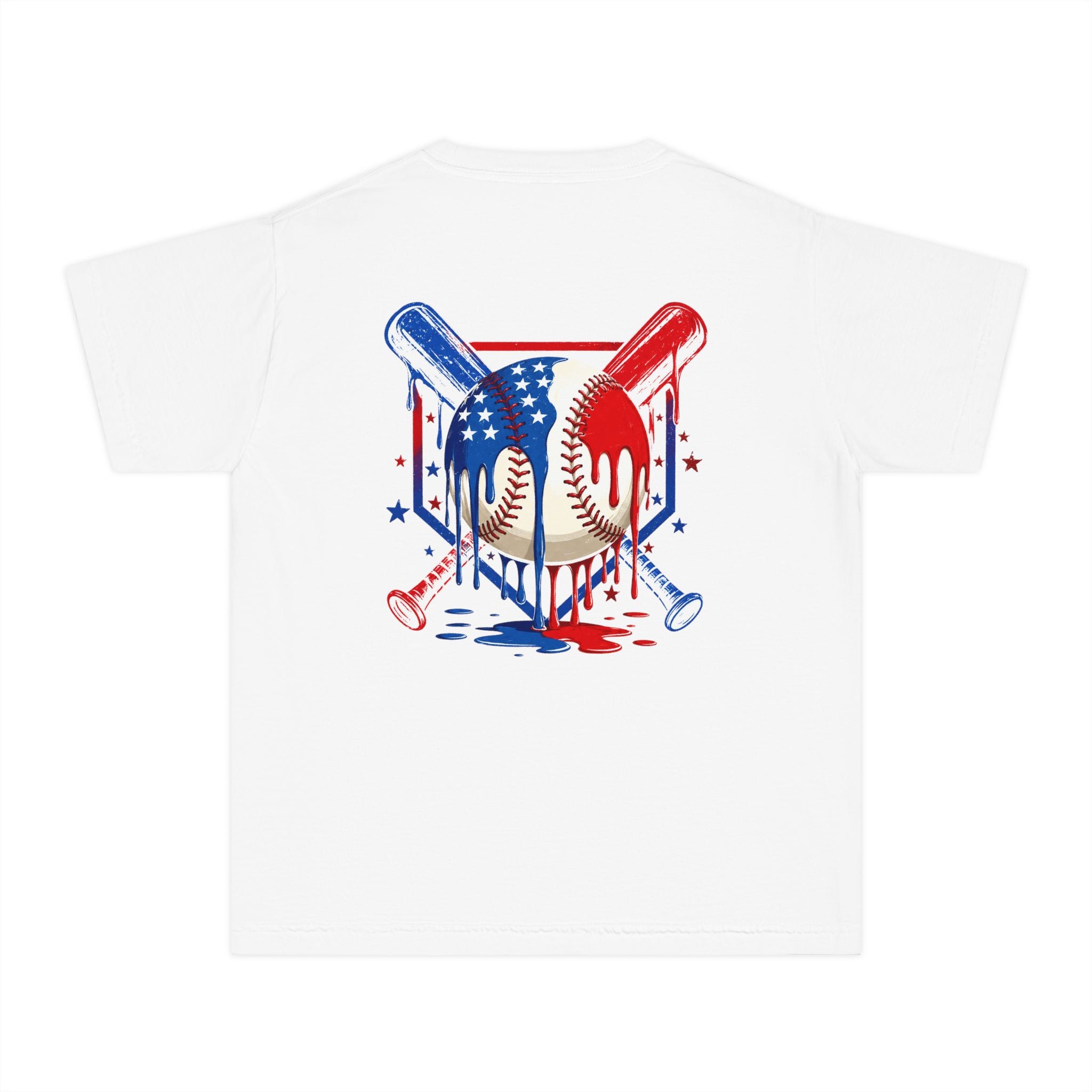 American Flag Drip Youth Tee
