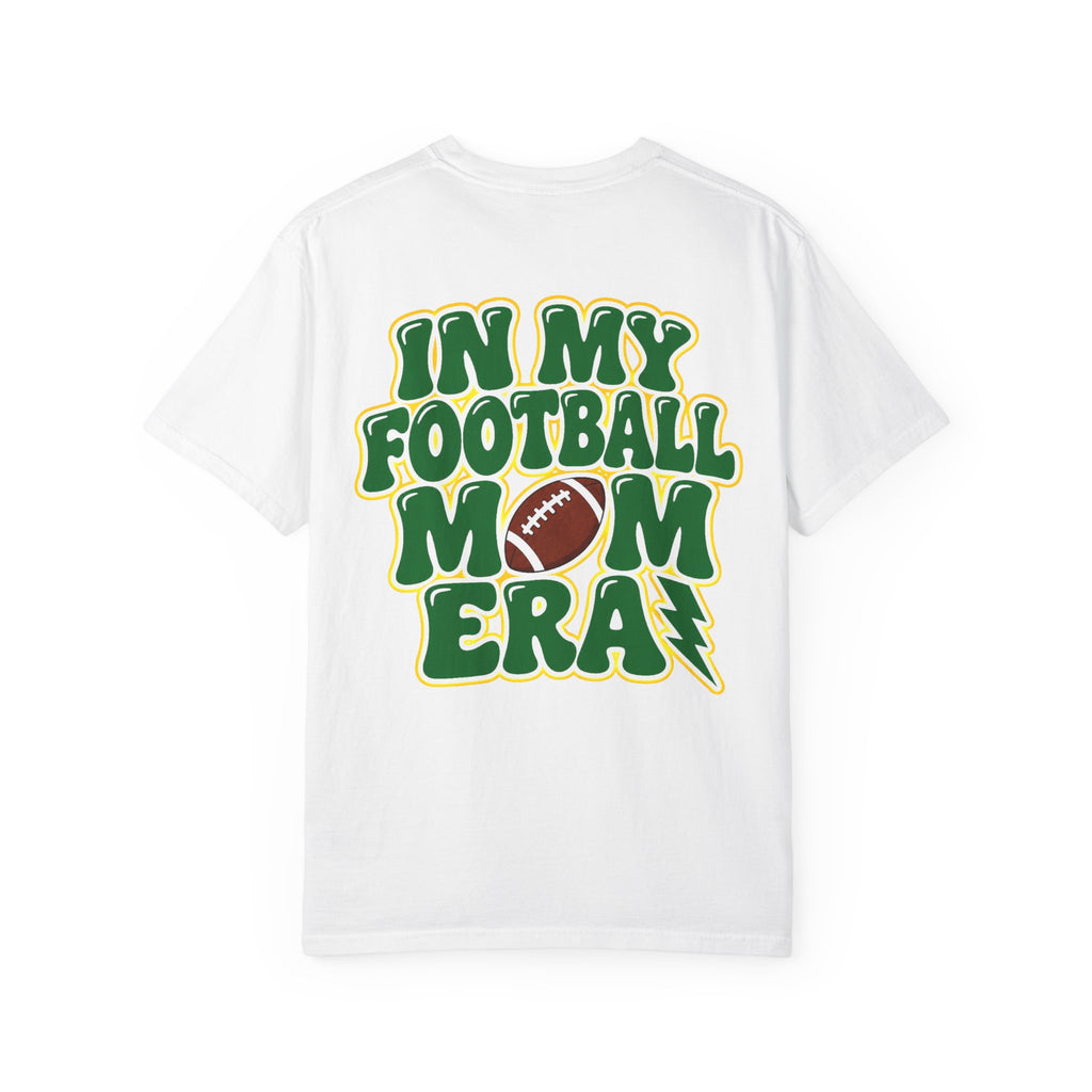 Football Mom Era Adult Tee (green)
