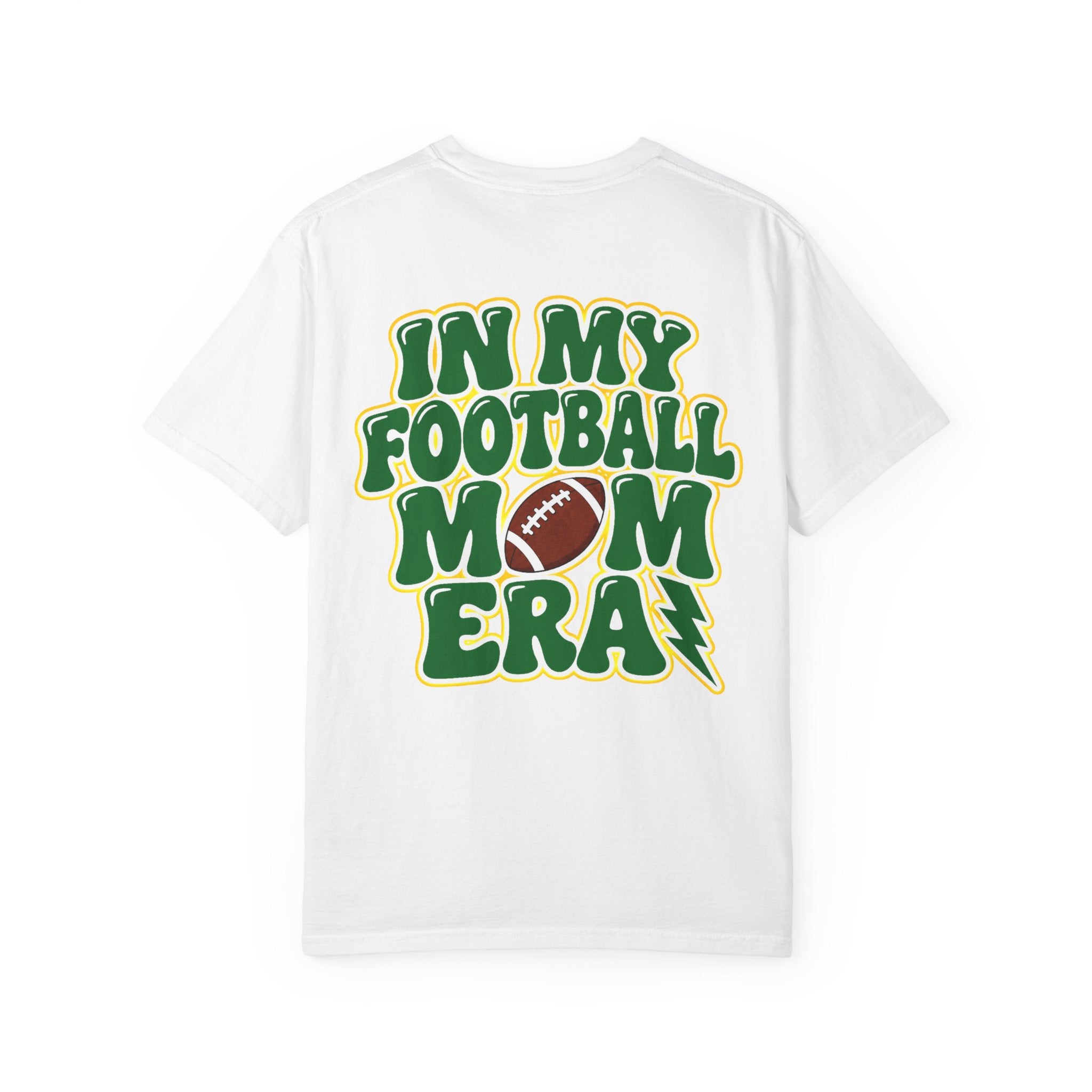 Football Mom Era Adult Tee (green)