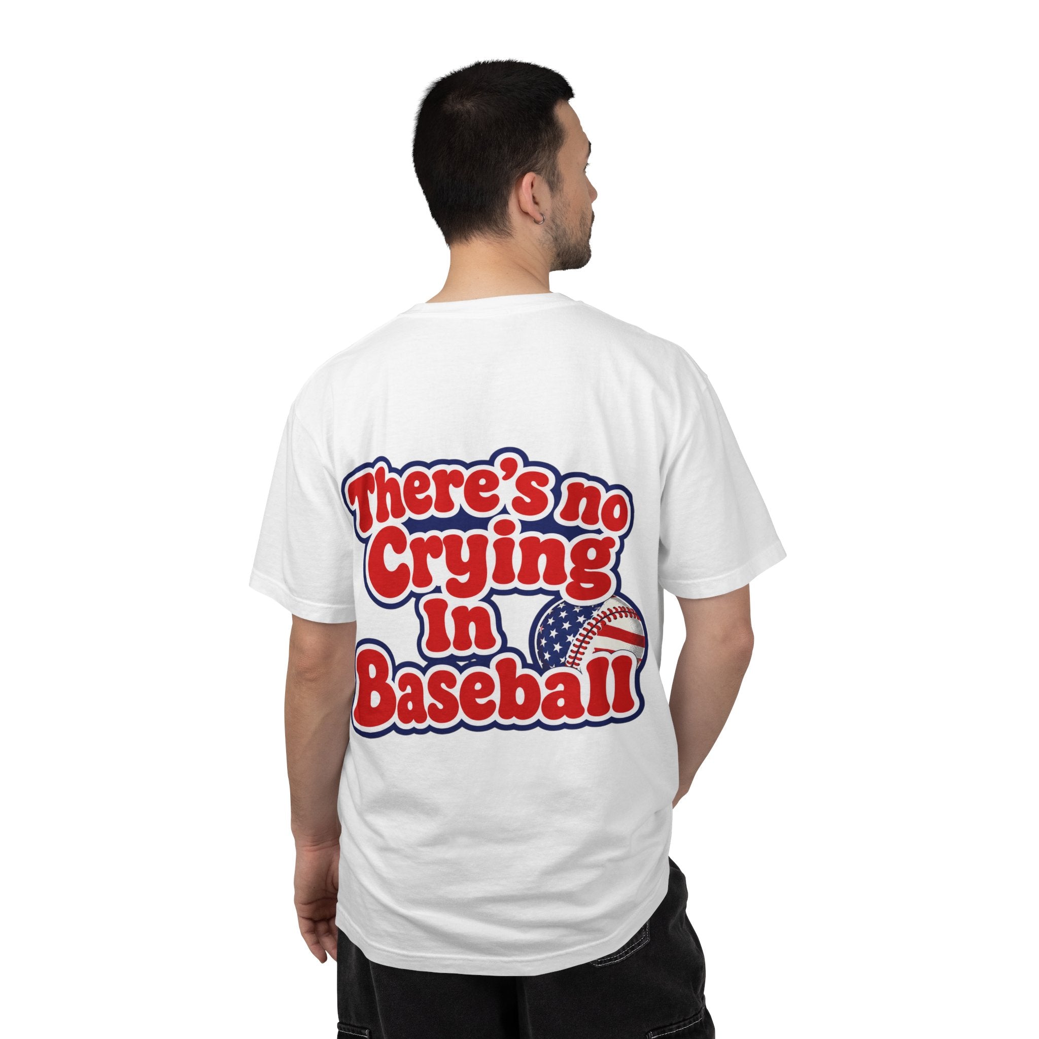 There’s No Crying In Baseball Adult Tee
