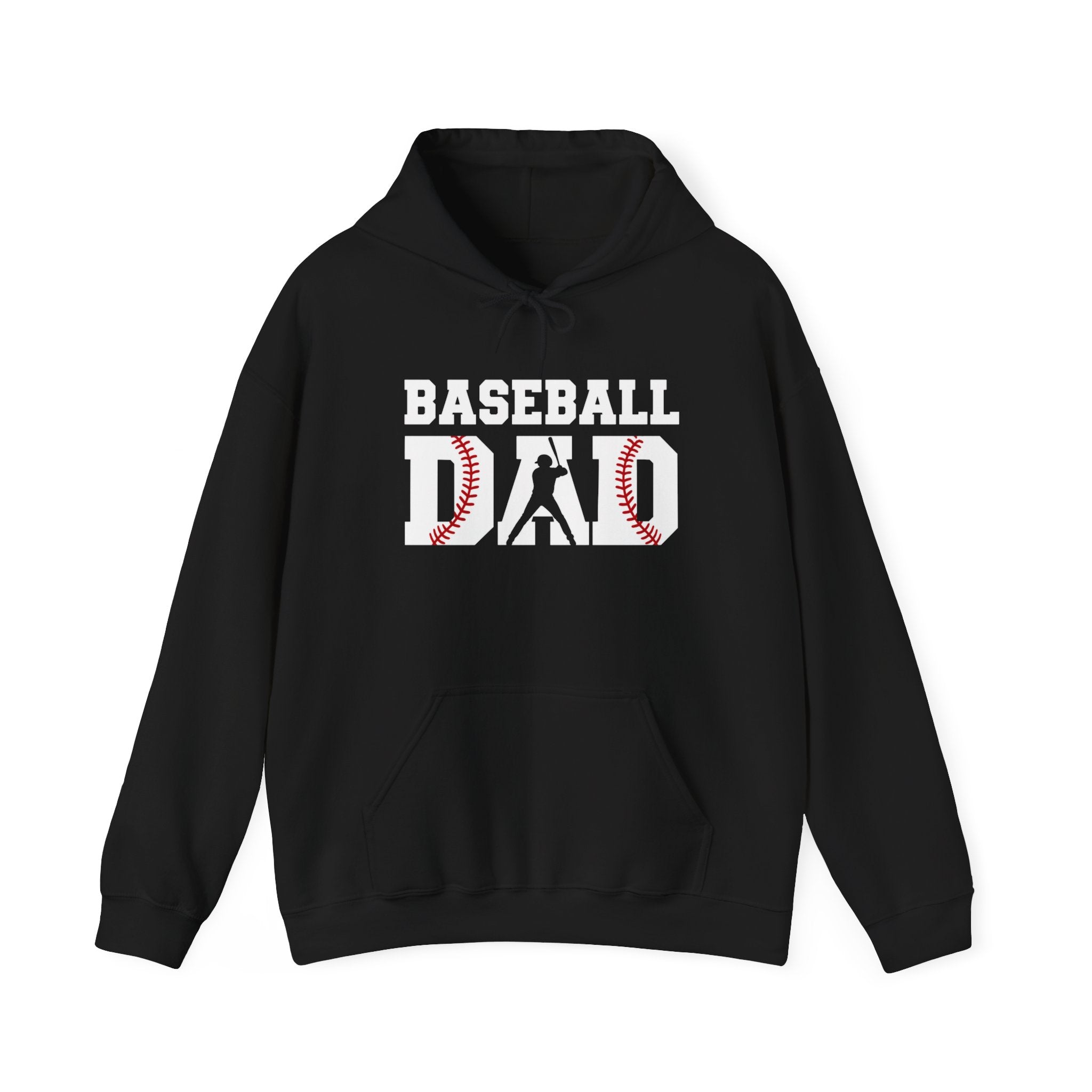 Baseball Dad Adult Hoodie