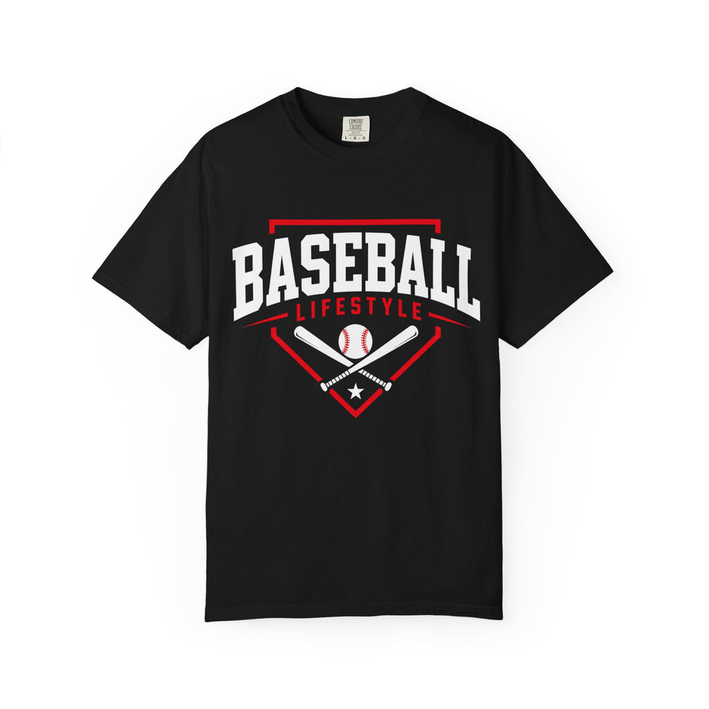 Baseball Lifestyle Tee Adult (red)