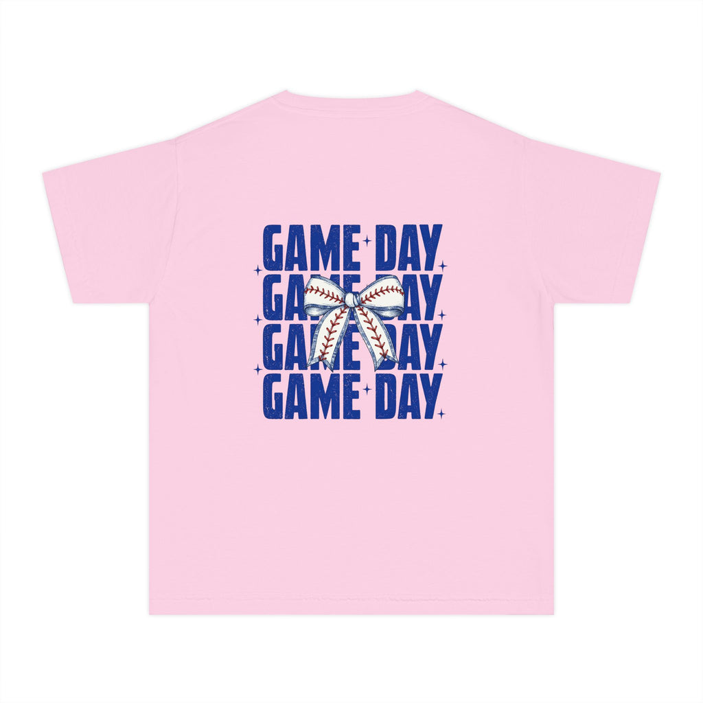 Game Day Bow Youth Tee