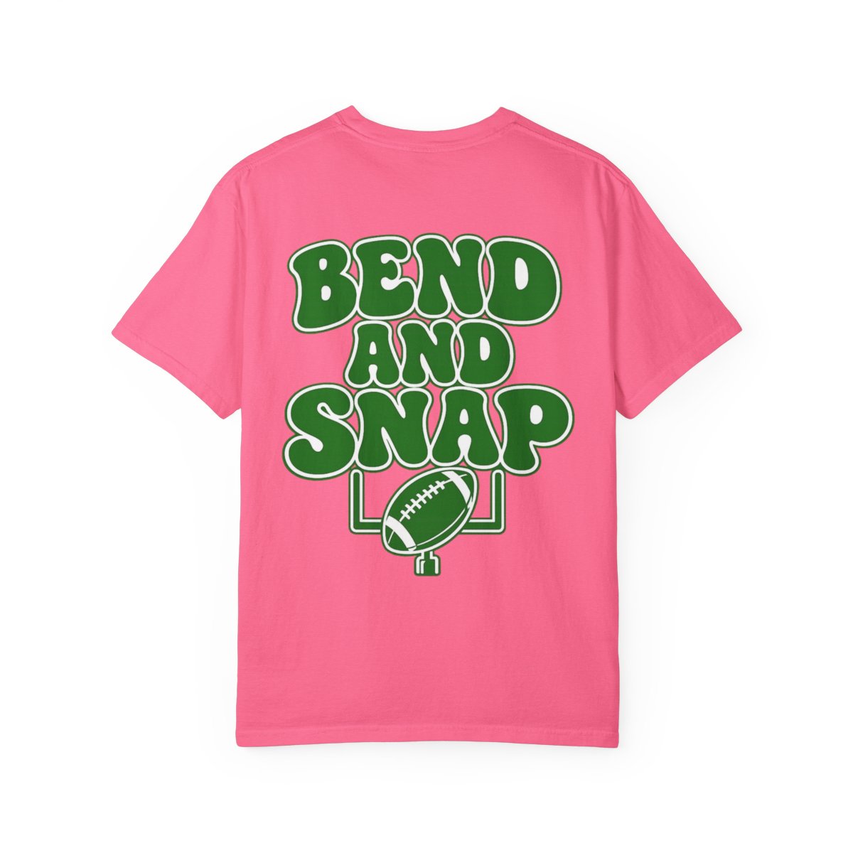 Bend & Snap Football Tee - Pink