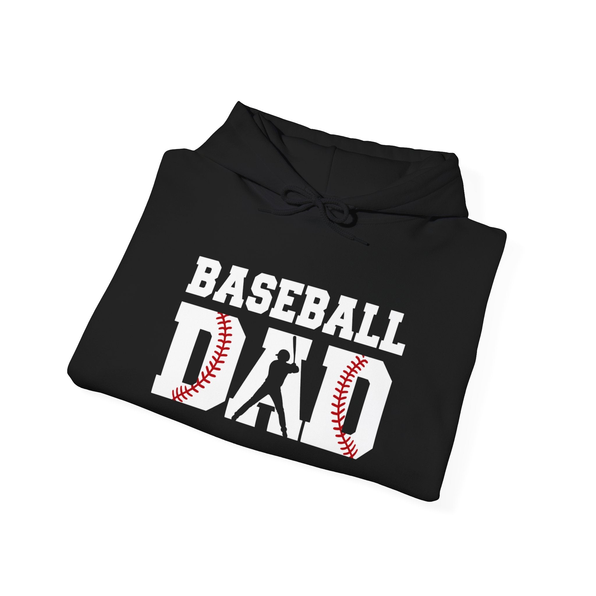 Baseball Dad Adult Hoodie