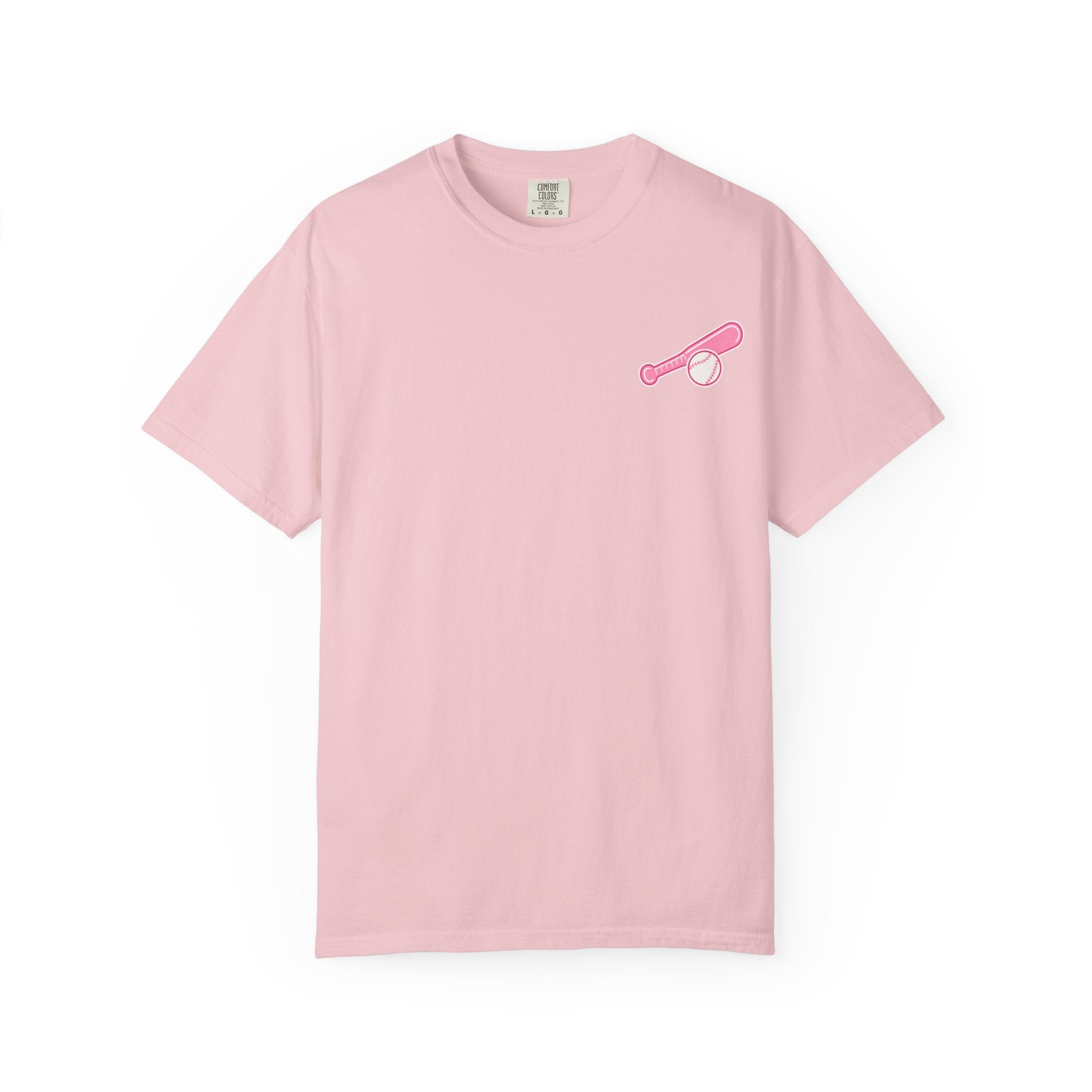 T-Ball Mom Era Pink Graphic Tee