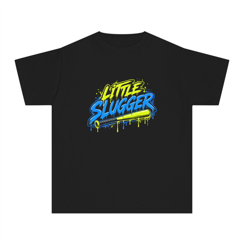 Little Slugger Baseball Youth Tee (blue)