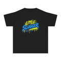 Little Slugger Baseball Youth Tee (blue)