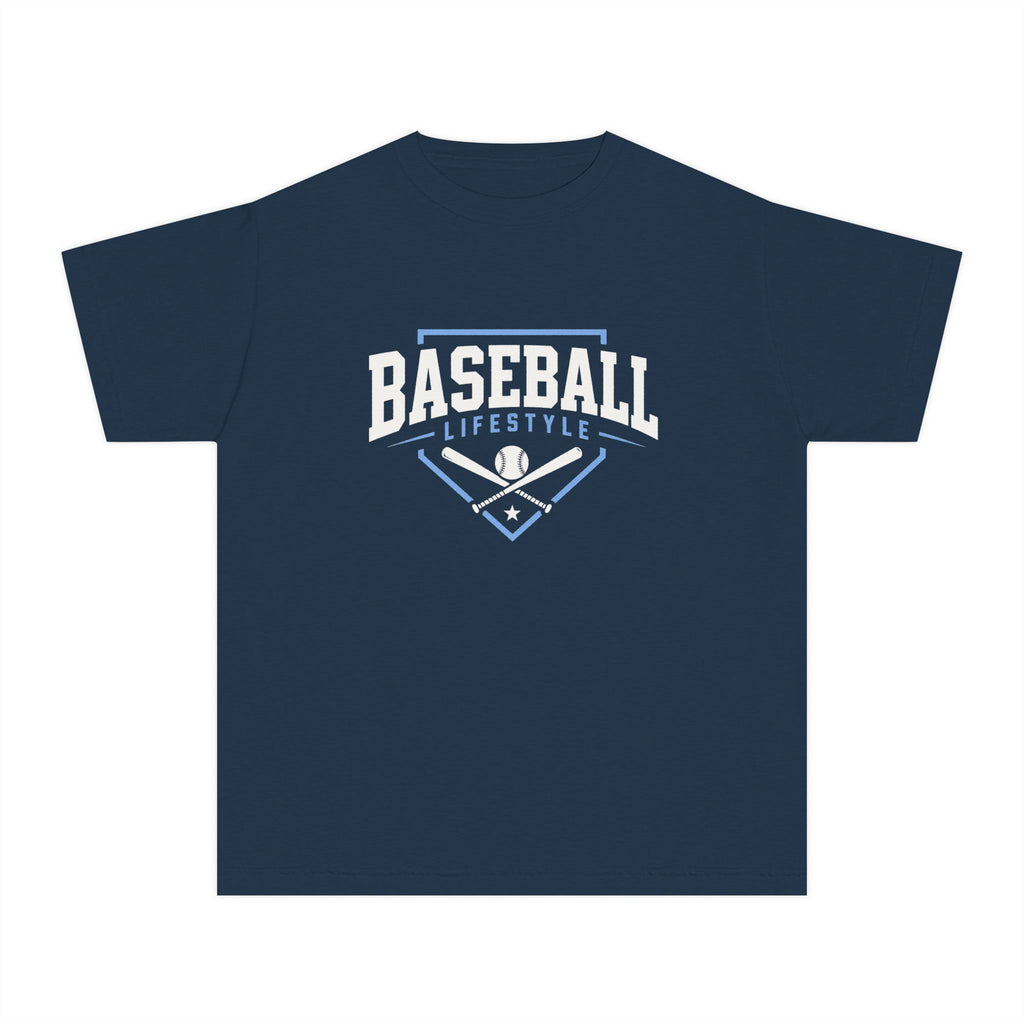 Baseball Lifestyle Youth Tee (blue)