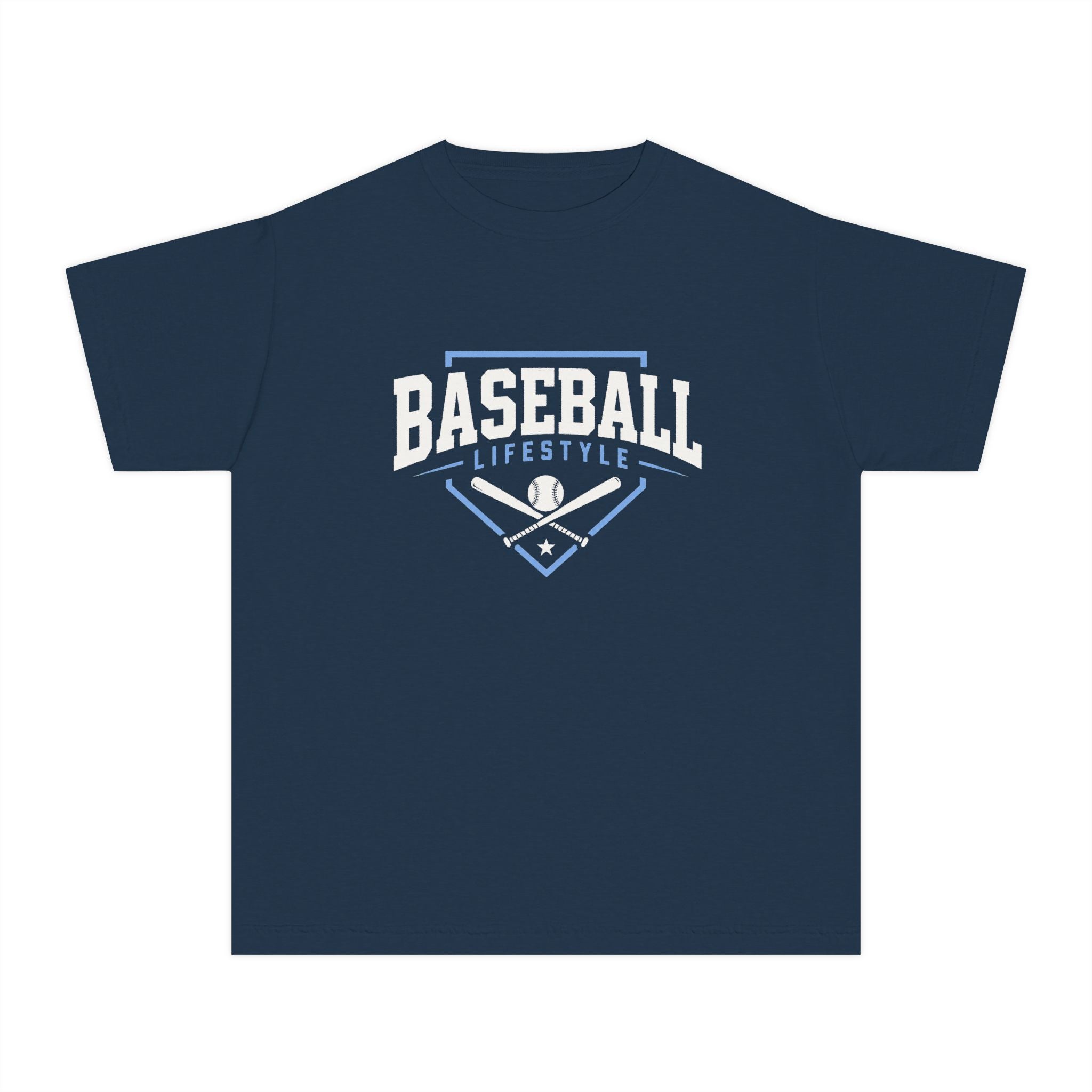 Baseball Lifestyle Youth Tee (blue)