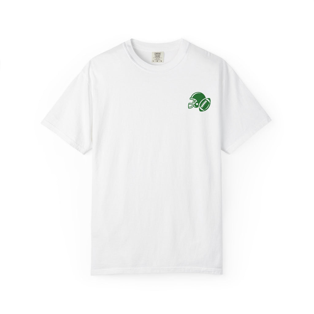 Football Mom Era Adult Tee (green)