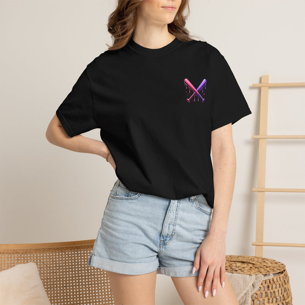 Softball Drip Adult Tee