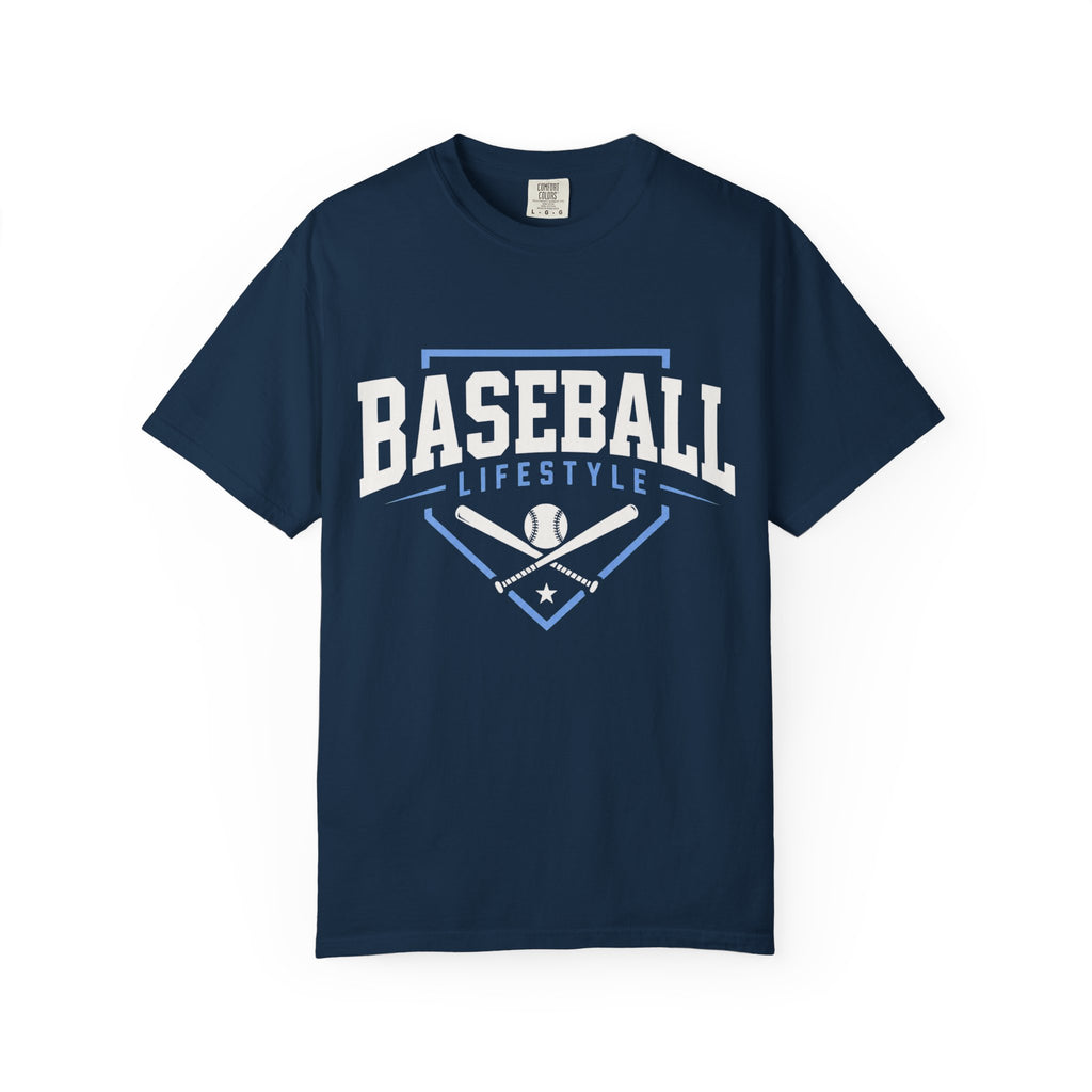 Baseball Lifestyle T-Shirt  Adult (blue)