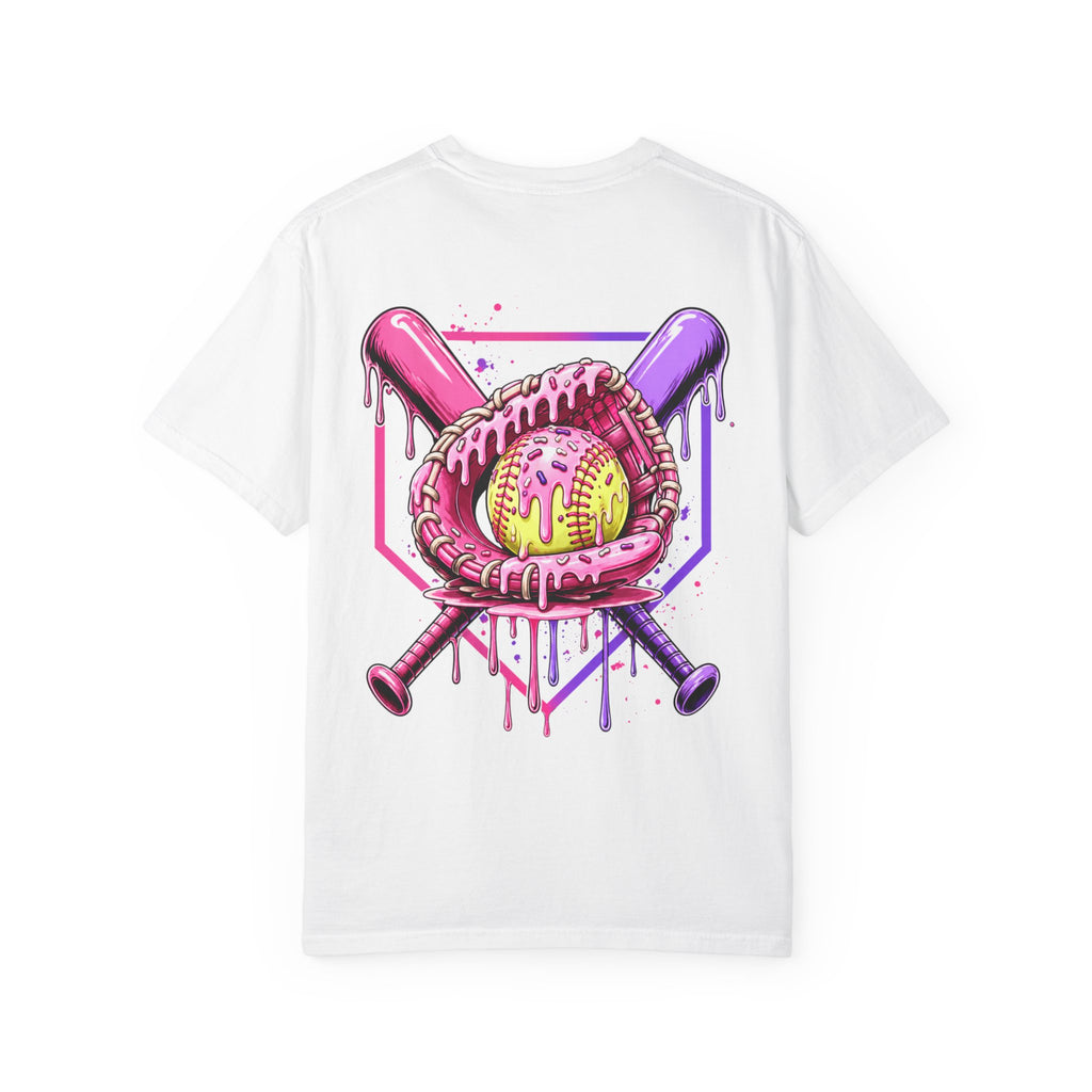 Softball Drip Adult Tee
