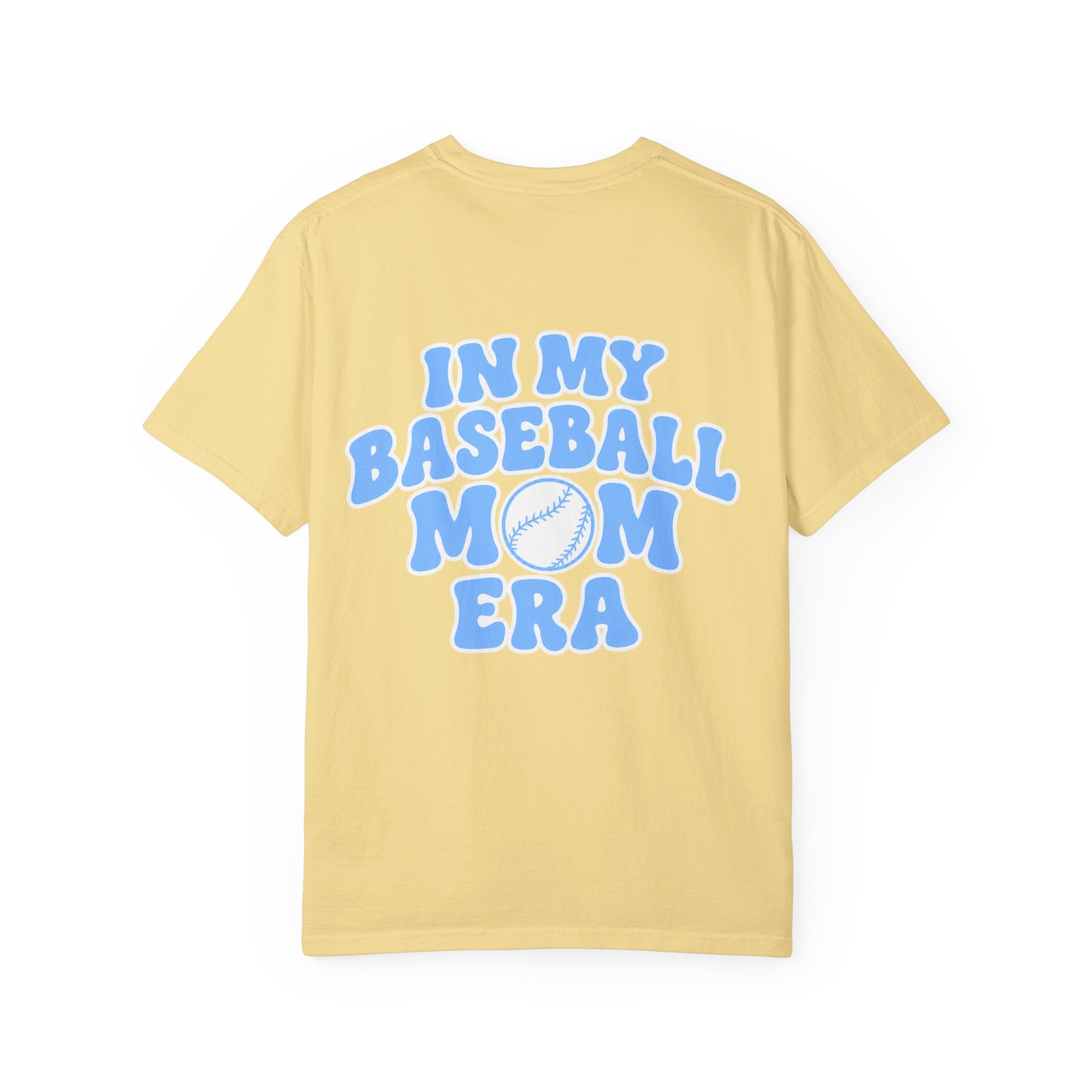 Baseball Mom Era Adult Tee (yellow)