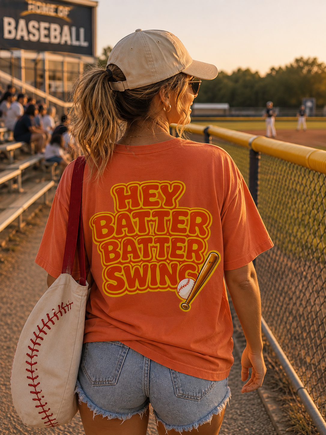 Hey Batter Swing Tee
