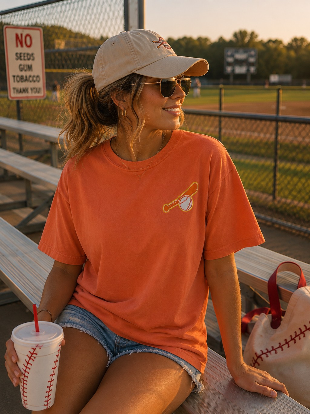 Hey Batter Swing Tee