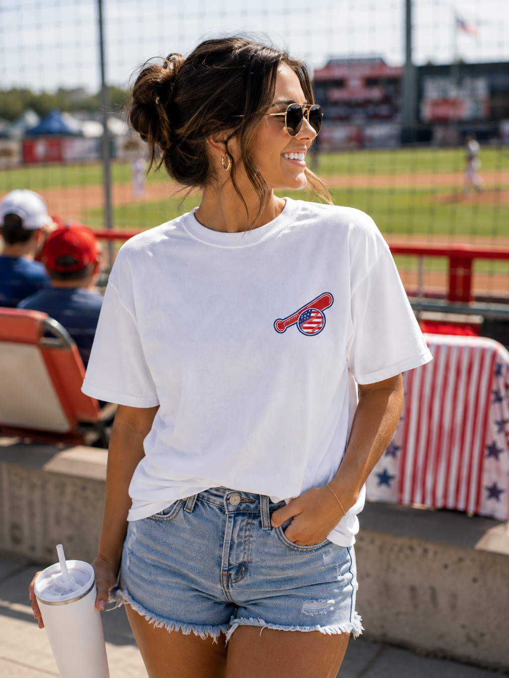 There’s No Crying In Baseball Tee