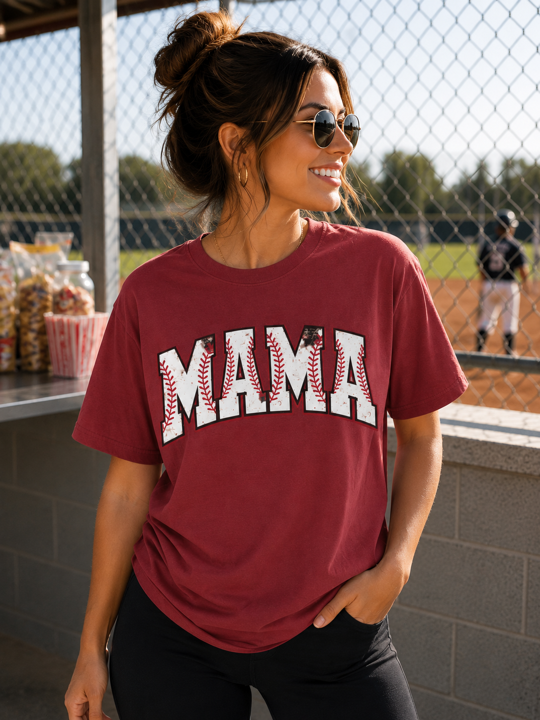 Baseball Mama Tee