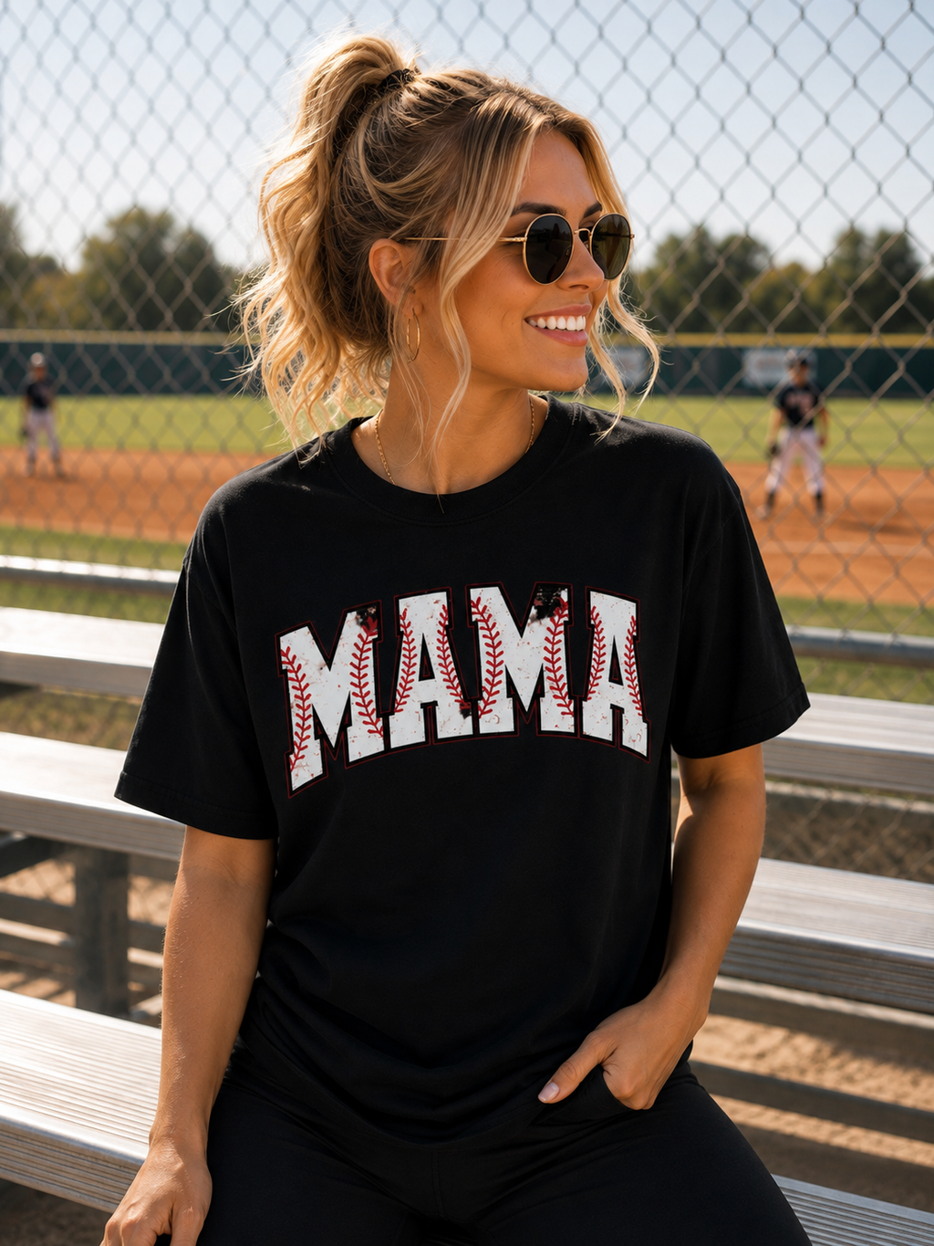 Baseball Mama Tee