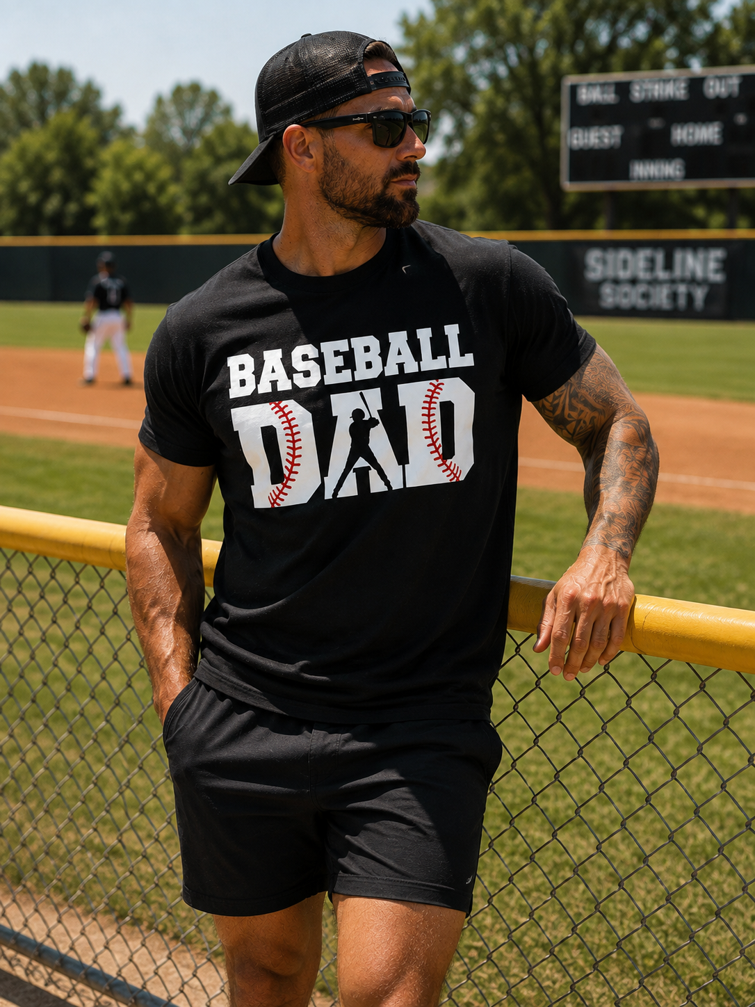 Baseball Dad Tee