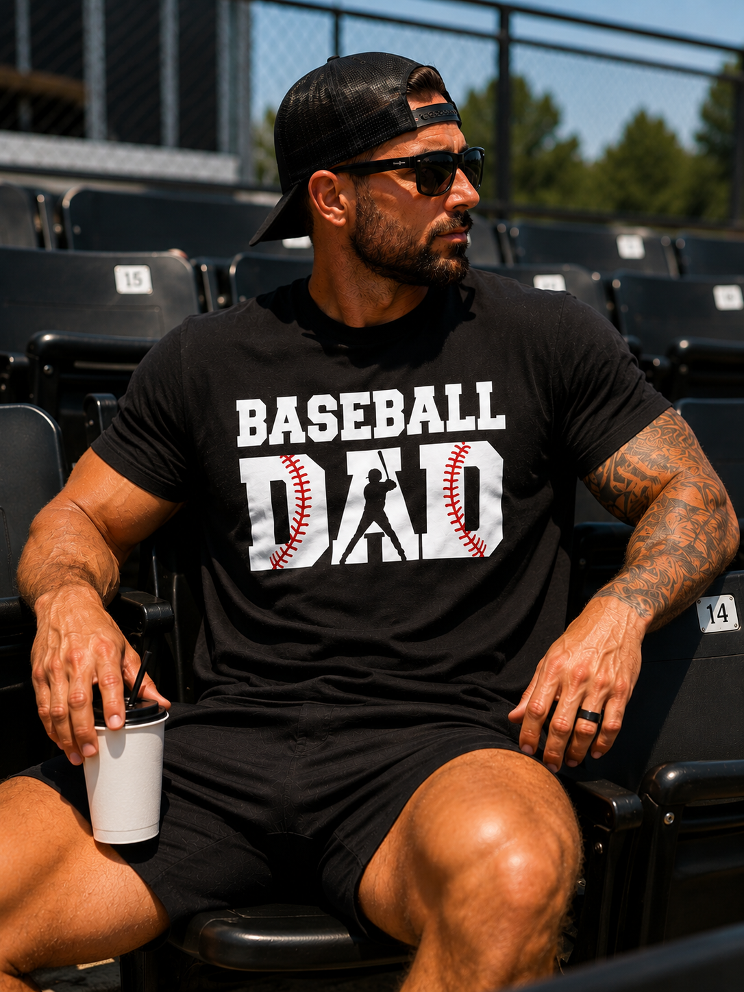 Baseball Dad Tee