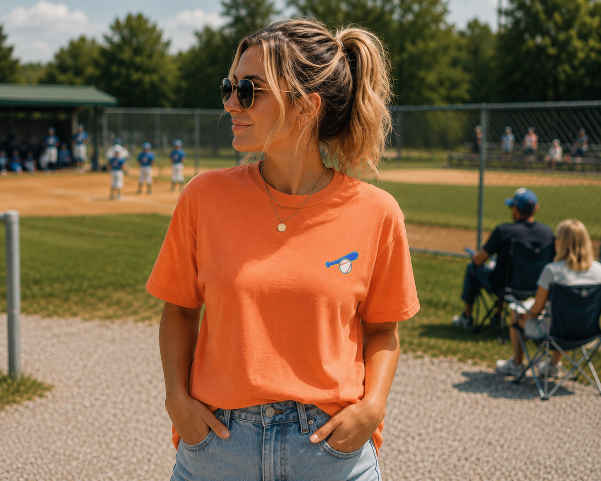 In My T‑Ball Mom Era Tee - Melon